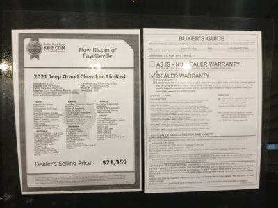 2021 Jeep Grand Cherokee Limited 4x4