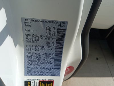 2026 Nissan Frontier King Cab S 4x4