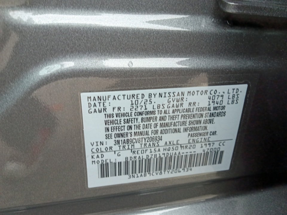 2026 Nissan Sentra SV