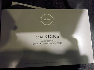 2026 Nissan Kicks SR
