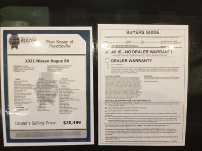2021 Nissan Rogue SV FWD