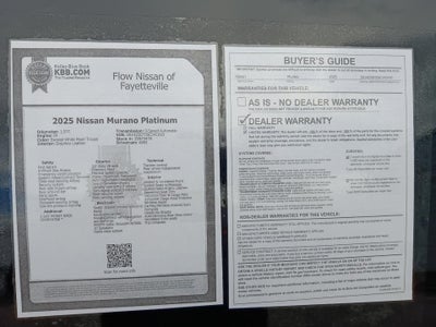 2025 Nissan Murano Platinum
