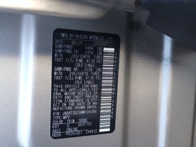 2021 Nissan Rogue Platinum FWD