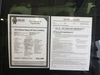 2023 Nissan Rogue SV FWD