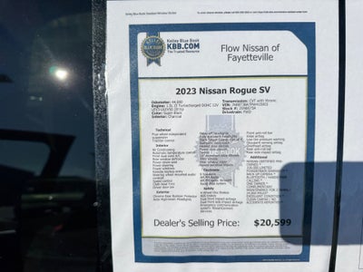 2023 Nissan Rogue SV FWD