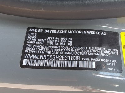 2017 MINI Clubman Cooper