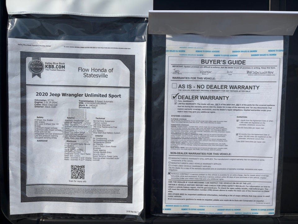 2020 Jeep Wrangler Unlimited Willys