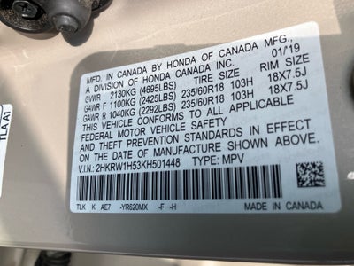 2019 Honda CR-V EX