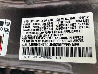 2012 Honda CR-V EX-L