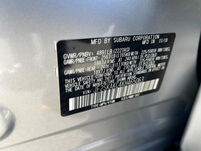 2019 Subaru Forester Sport