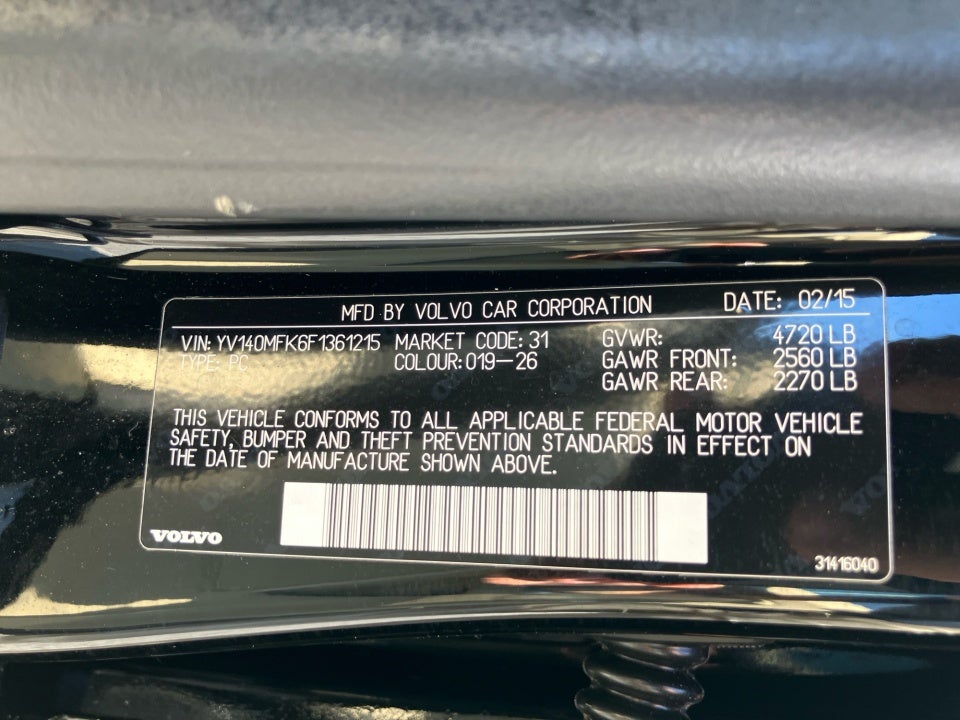 2015 Volvo S60 T5 Drive-E Premier
