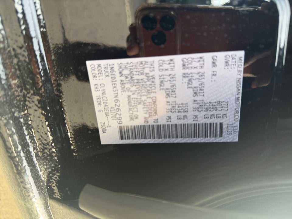 2026 Nissan Frontier Crew Cab SV 4x4