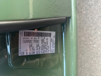 2026 Nissan Frontier Crew Cab SV 4x4