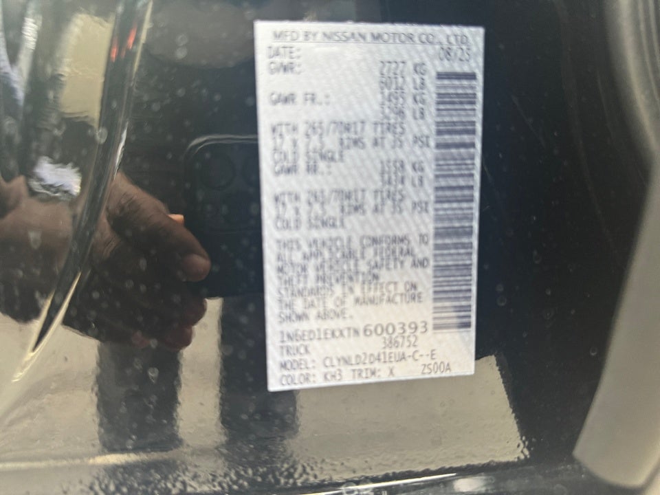 2026 Nissan Frontier Crew Cab PRO-4X 4x4