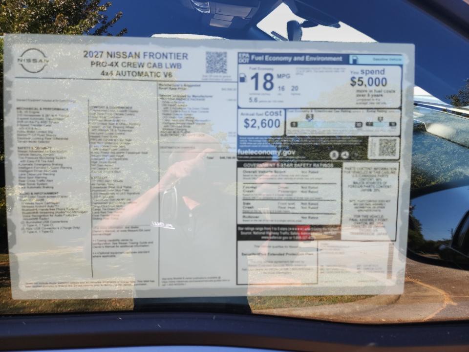 2027 Nissan Frontier PRO-4X