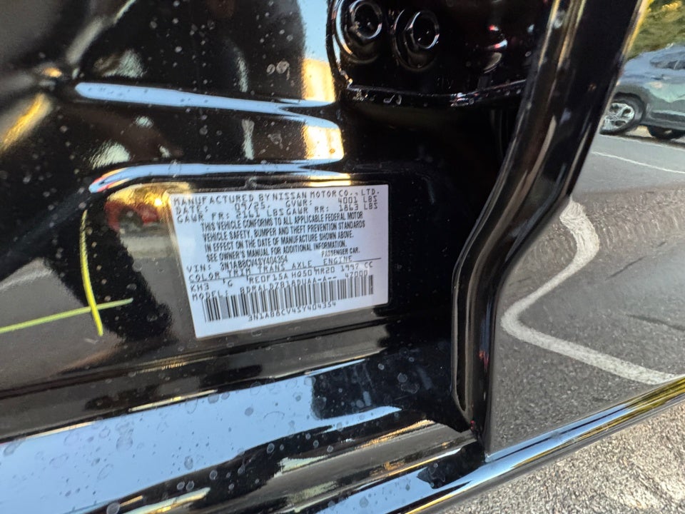 2025 Nissan Sentra SV