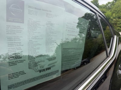2023 Nissan Sentra SV Xtronic CVT