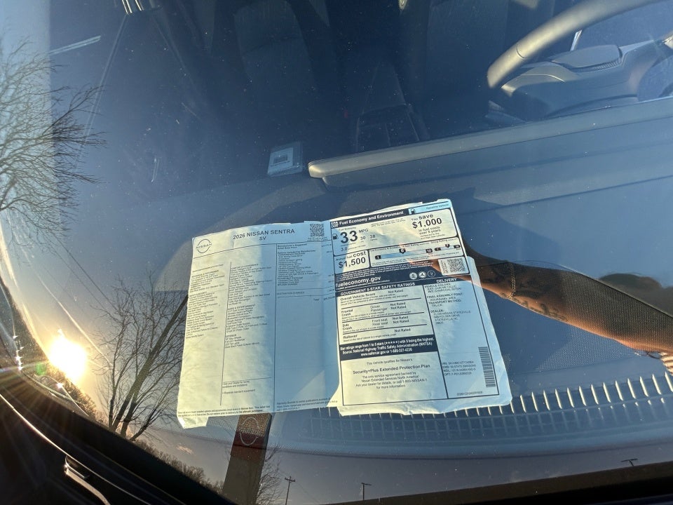 2026 Nissan Sentra SV