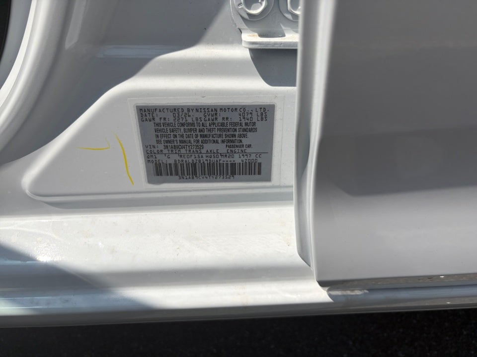 2026 Nissan Sentra SV