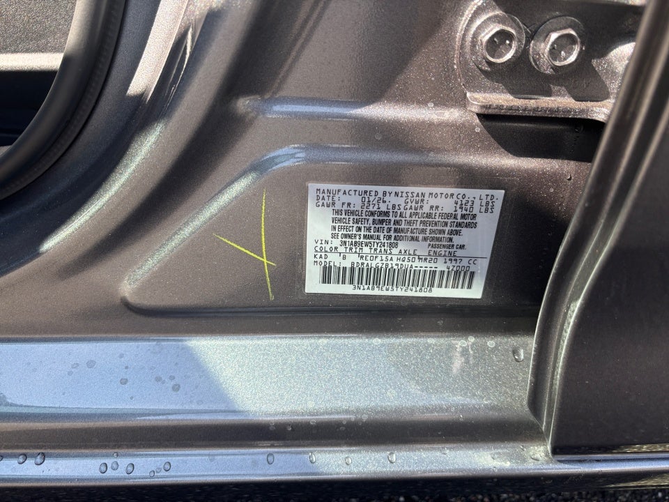 2026 Nissan Sentra SL