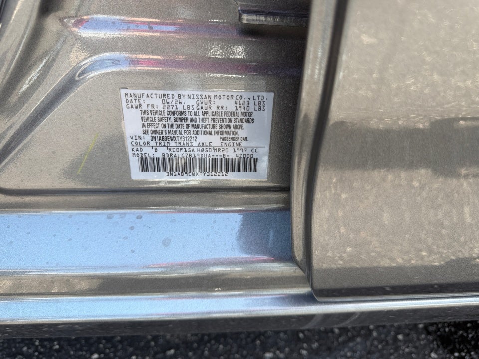 2026 Nissan Sentra SL