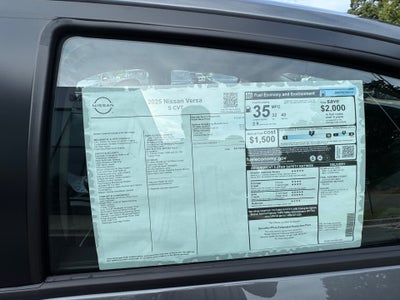 2025 Nissan Versa 1.6 S