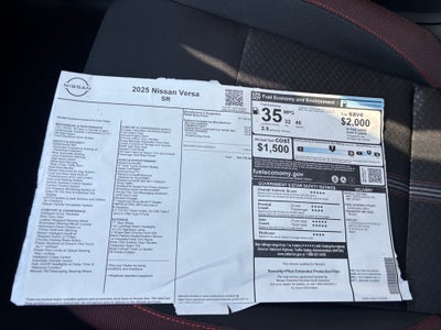 2025 Nissan Versa 1.6 SR