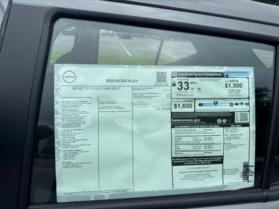2025 Nissan Kicks Play S
