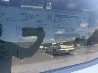 2026 Nissan Kicks SV