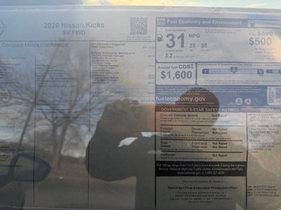 2026 Nissan Kicks SV