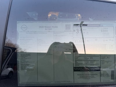 2026 Nissan Kicks SV