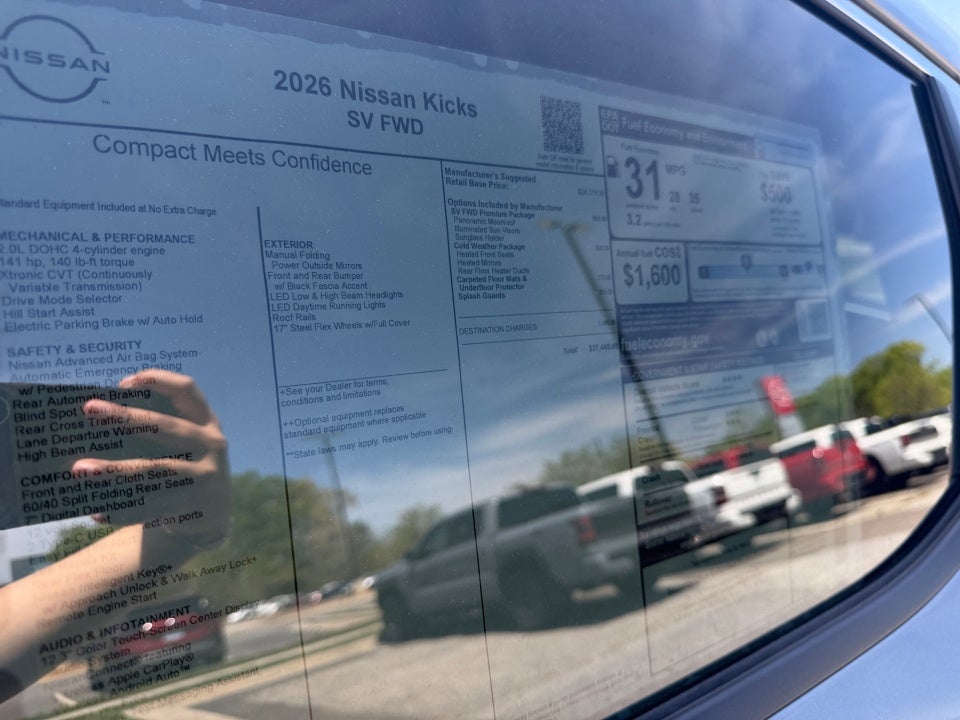 2026 Nissan Kicks SV