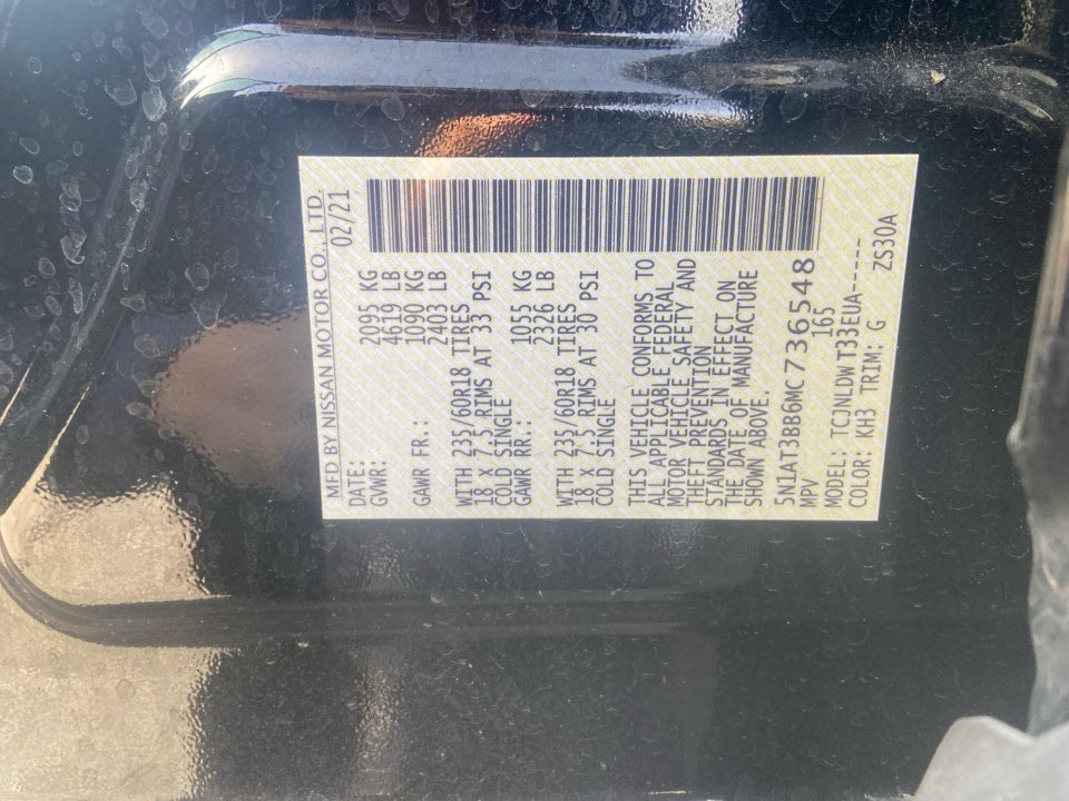 2021 Nissan Rogue SV Intelligent AWD