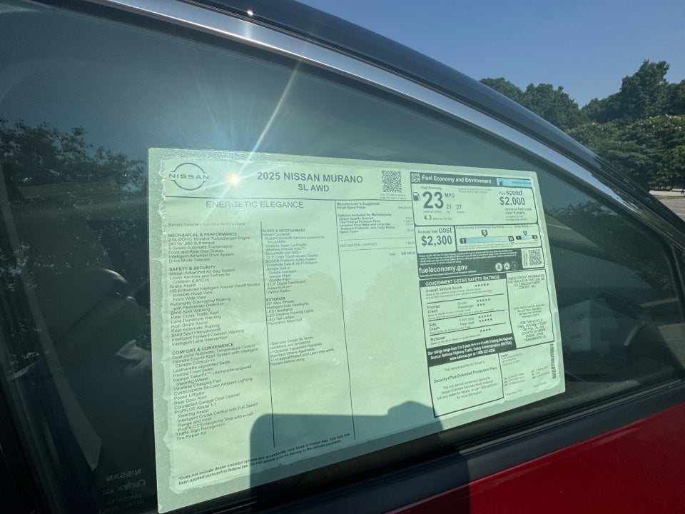 2025 Nissan Murano SL