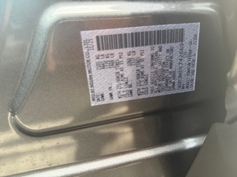 2026 Nissan Rogue SV