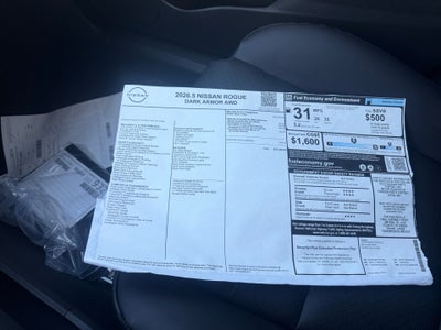 2026 Nissan Rogue Dark Armor