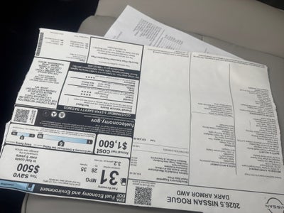 2026 Nissan Rogue Dark Armor