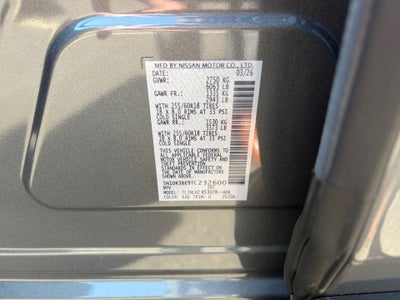 2026 Nissan Pathfinder SV