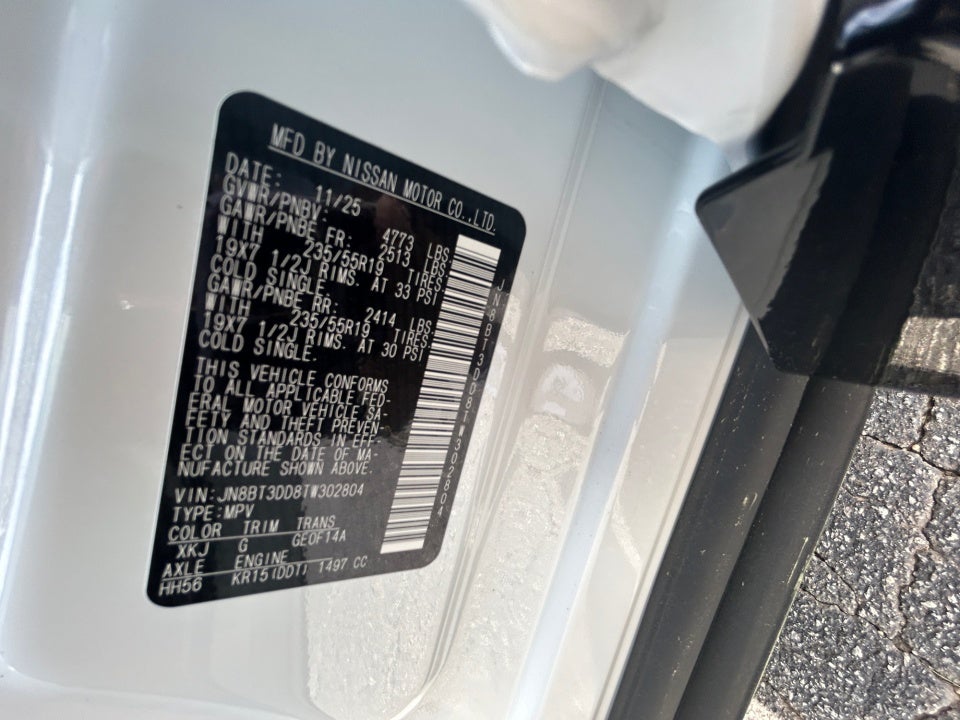 2026 Nissan Rogue Platinum