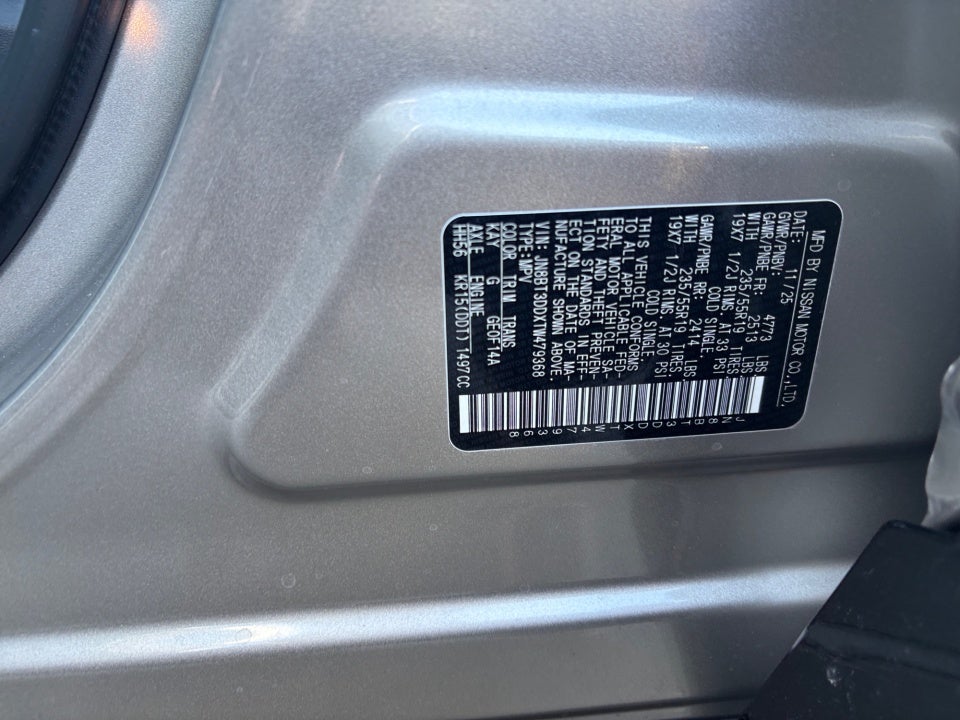 2026 Nissan Rogue Platinum