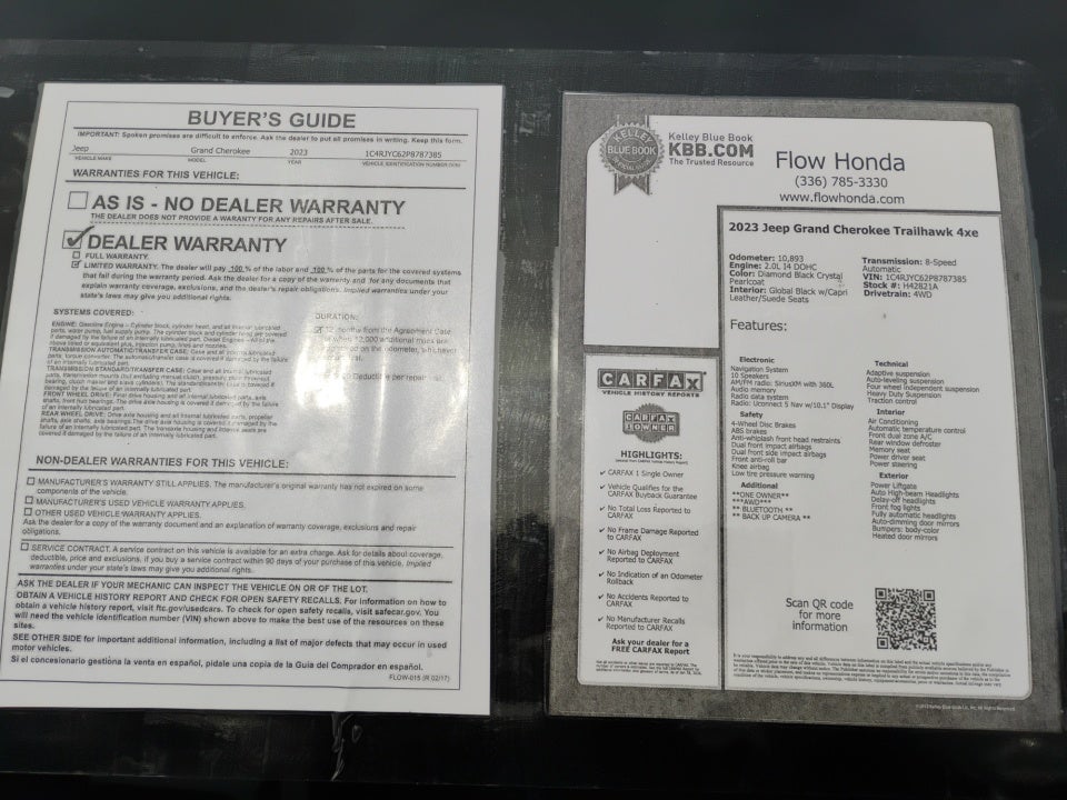 2023 Jeep Grand Cherokee 4xe Trailhawk