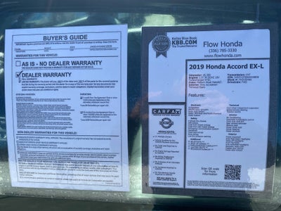 2019 Honda Accord EX-L