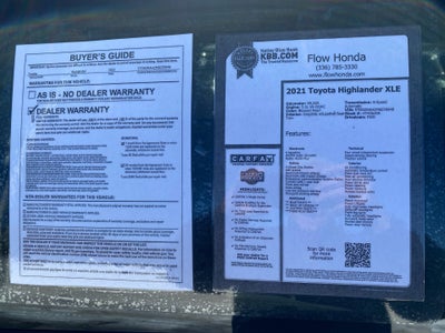 2021 Toyota Highlander XLE