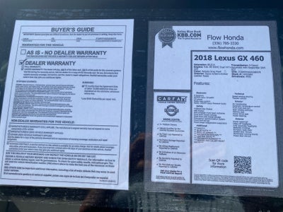 2018 Lexus GX 460 GX 460