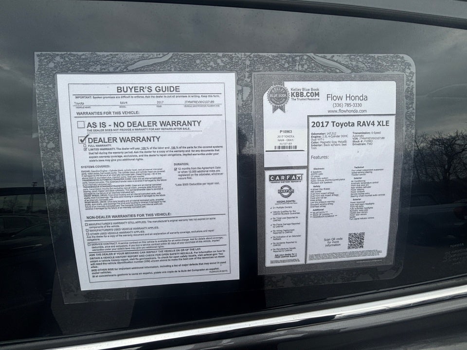 2017 Toyota RAV4 XLE