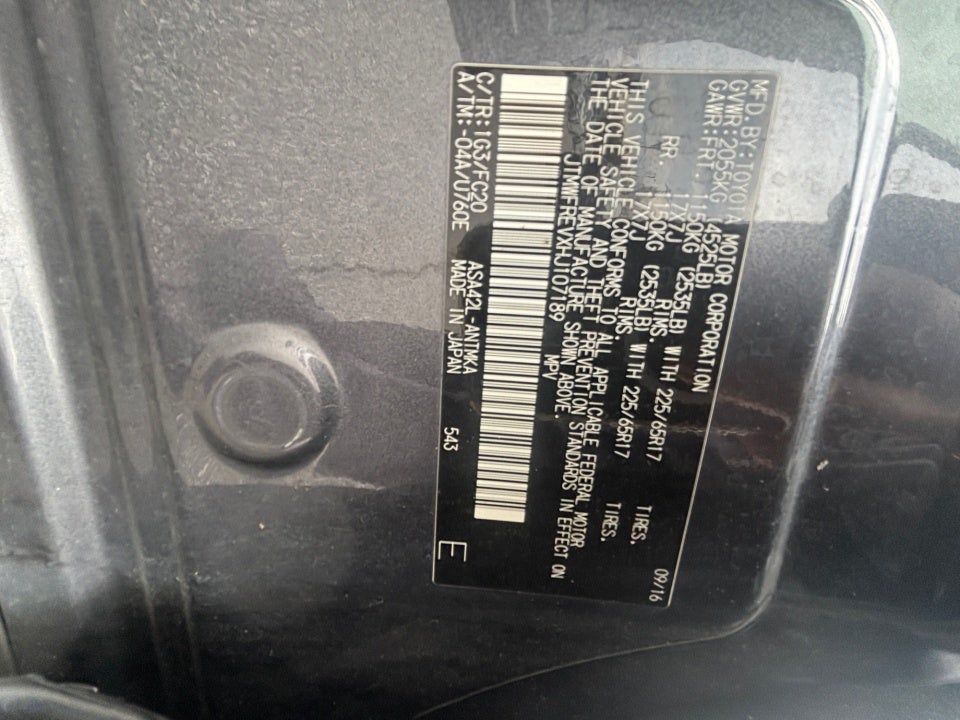 2017 Toyota RAV4 XLE