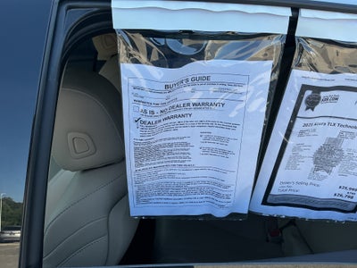 2021 Acura TLX Technology Package