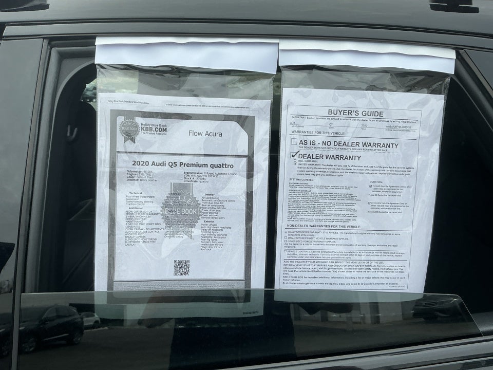 2020 Audi Q5 Premium 45 TFSI quattro S tronic