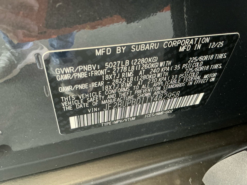 2026 Subaru Outback Premium