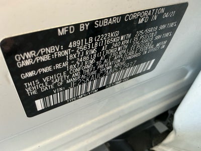 2021 Subaru Forester Limited
